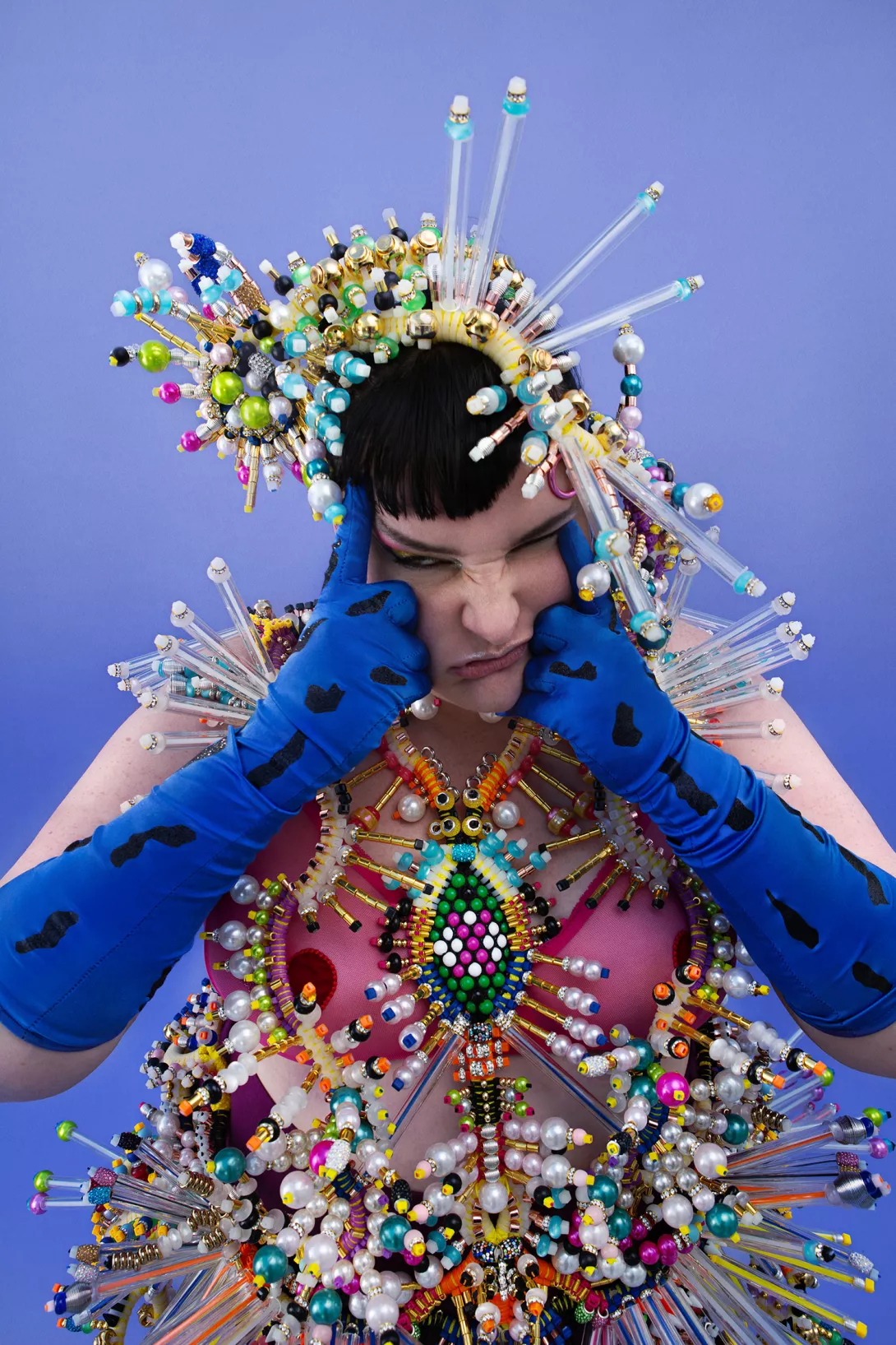 Model: Daphne Agten — Look: Tom Van Der Borght